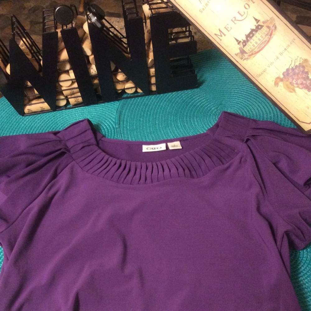 Purple blouse - Picture 2 of 2